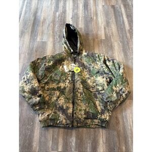 NWT WFS Element Gear Men's Large  Hooded Hunting Jacket, Wild Trees Prey Eyes